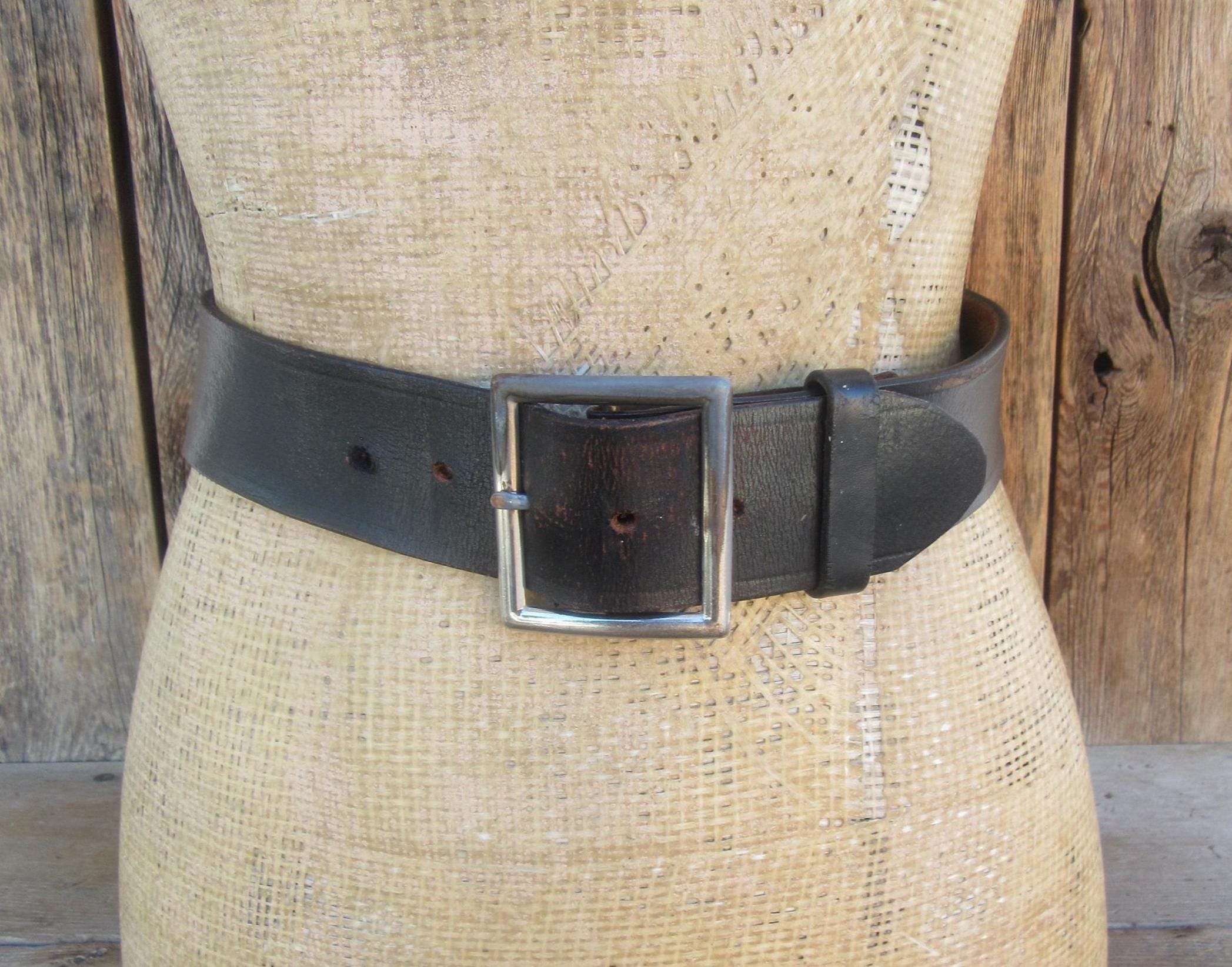 入手困難 DEEP POCKET ハンドメイド レザーサスペンダー ベルト 手作りレザーのサスペンダー - スタイリッシュで丈夫、ユニークな