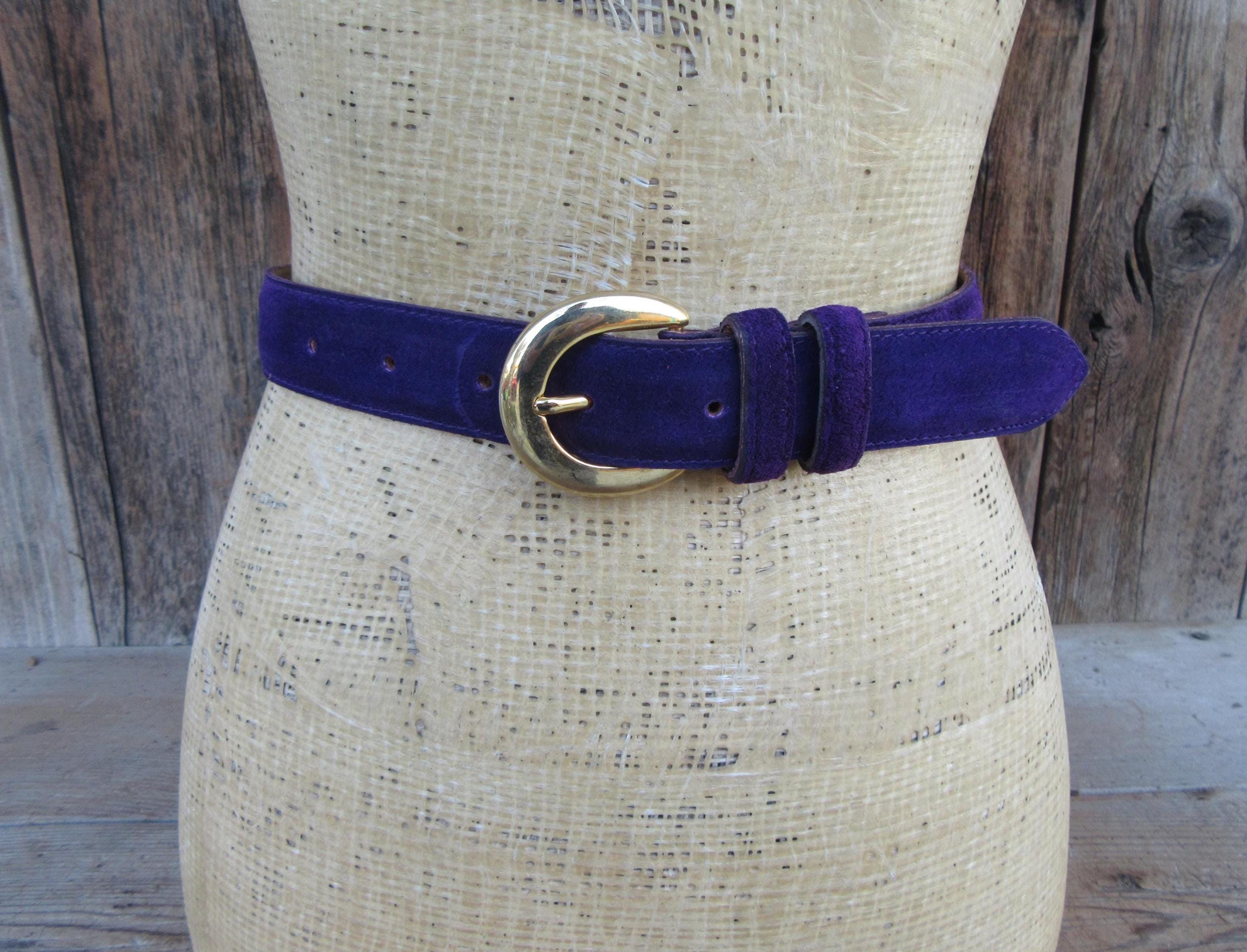 Purple Gold Belt - Etsy display picture 1
