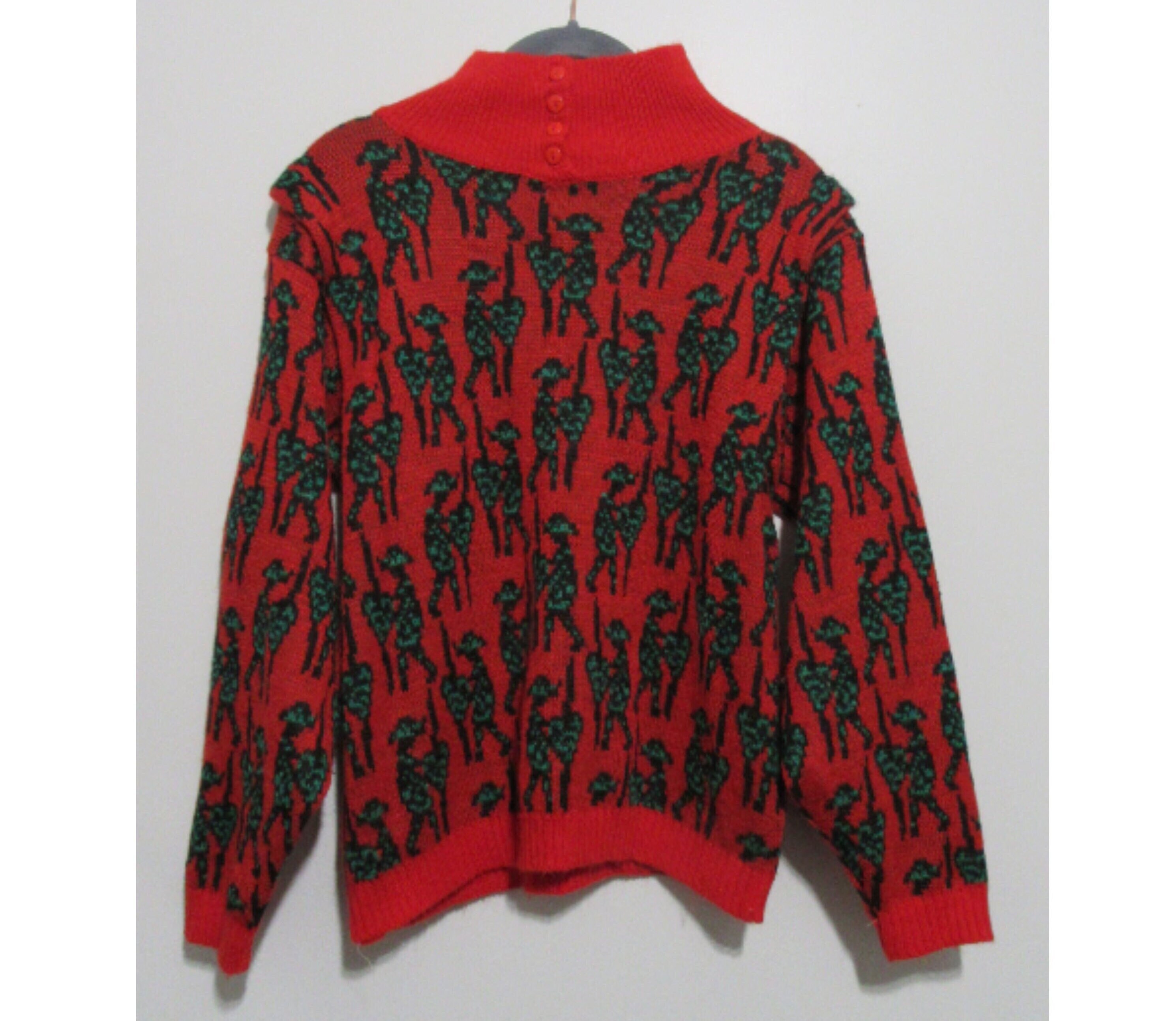 80s units mock neck all pattern knit sew ME2134 | Know Me Sewing 