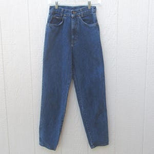 Jean taille haute chic des années 90 | Pantalon en jean | Jean fuselé | Jean en denim Small Petite pour femmes |
