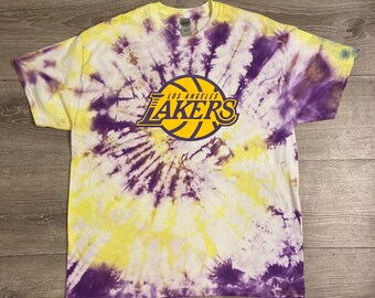 lakers tie dye hoodie