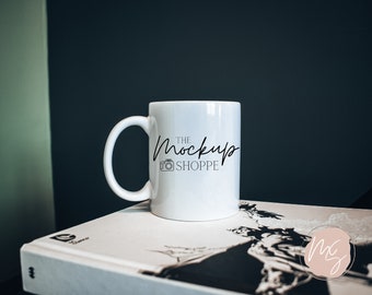 11oz coffee mug mockup, blank white mug flat lay, lifestyle mockup, sublimation mug mock up, styled mug mockup, digital download