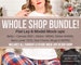 Whole Shop Mockup Bundle, Full-Access Digital Mock Ups, Lifestyle Mock-ups, Model Mockup, Bella Canvas 3001, Gildan 18000, Mega Shop Bundle 
