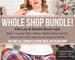 Whole Shop Mockup Bundle, Full-Access Digital Mock Ups, Lifestyle Mock-ups, Model Mockup, Bella Canvas 3001, Gildan 18000, Mega Shop Bundle