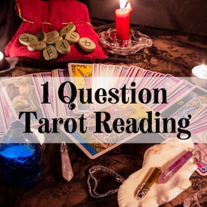 One Question Tarot Reading, Honest Tarot Reading, Psychic Tarot Card Reading, Tarot Prediction,  Real Answers, Real Results