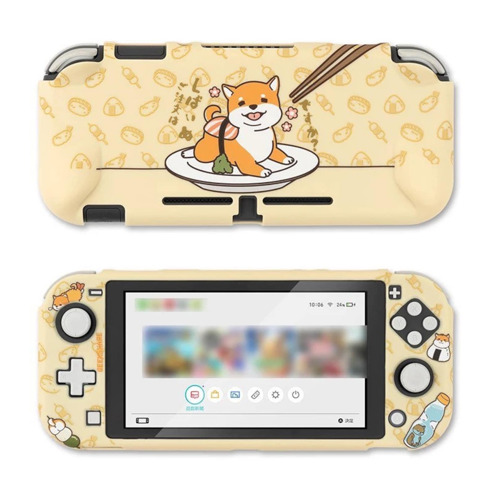 Cute Nintendo Switch Lite Hard Shell Case Cover Switch Lite Etsy