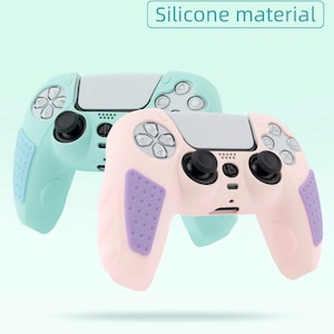 Decorative Strip for PS5,Handle Decorative Cover Strip Skin Shell Clamp  Controller Replacement for PS5 Gamepad,Rose Gold 