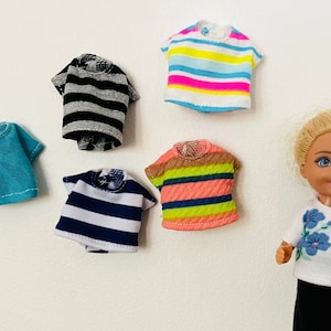 T-shirts for 5.5 inch dolls / Part 2