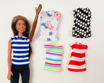 T shirt for 11.5 inch fashion dolls / Part 2  (Original)