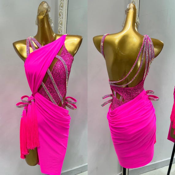 hot pink dress outfit Hot Pink Gauze Cutout Dress by Simply Southern Xl main image 1
