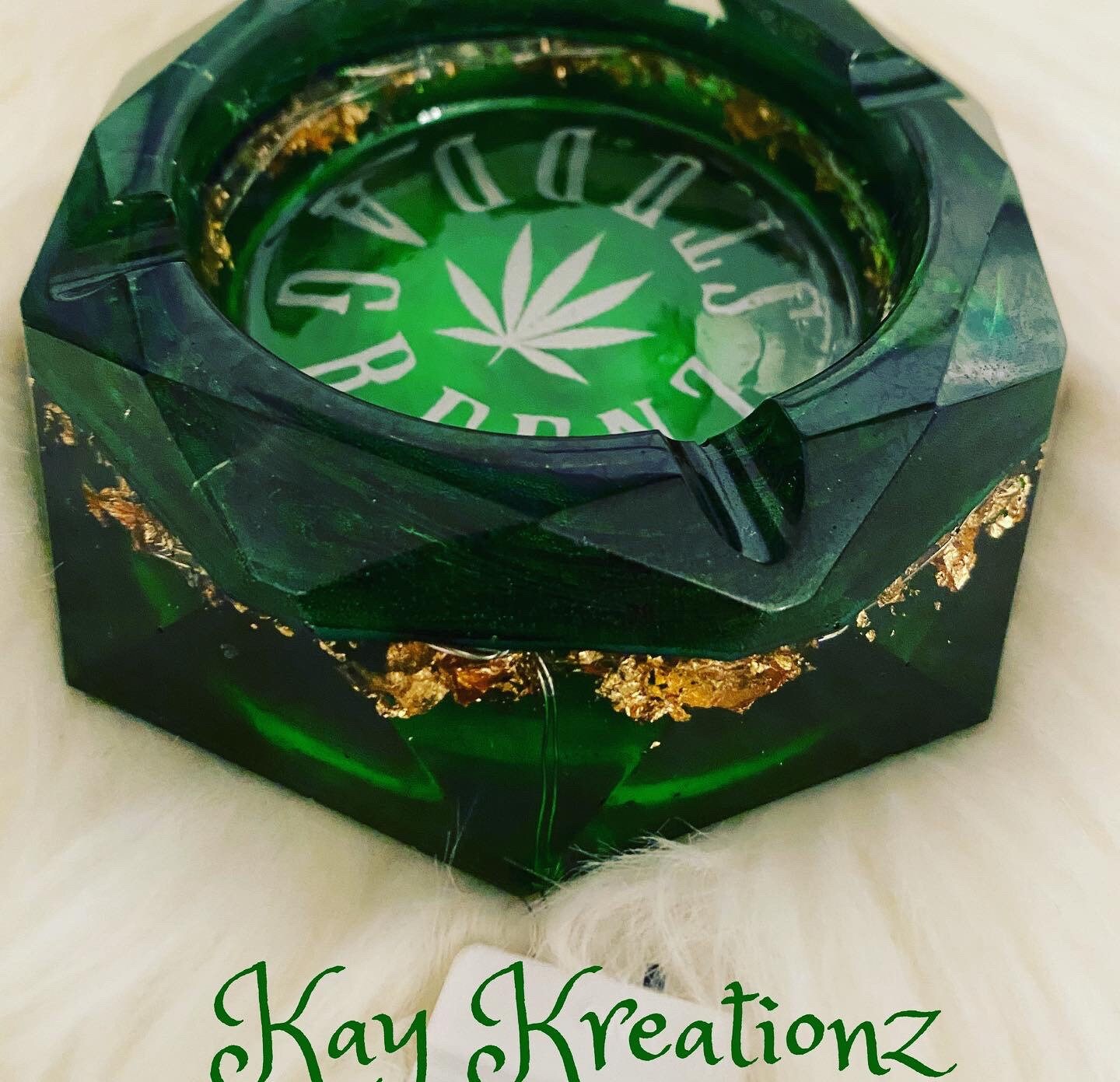 Ashtray with LED lights Etsy