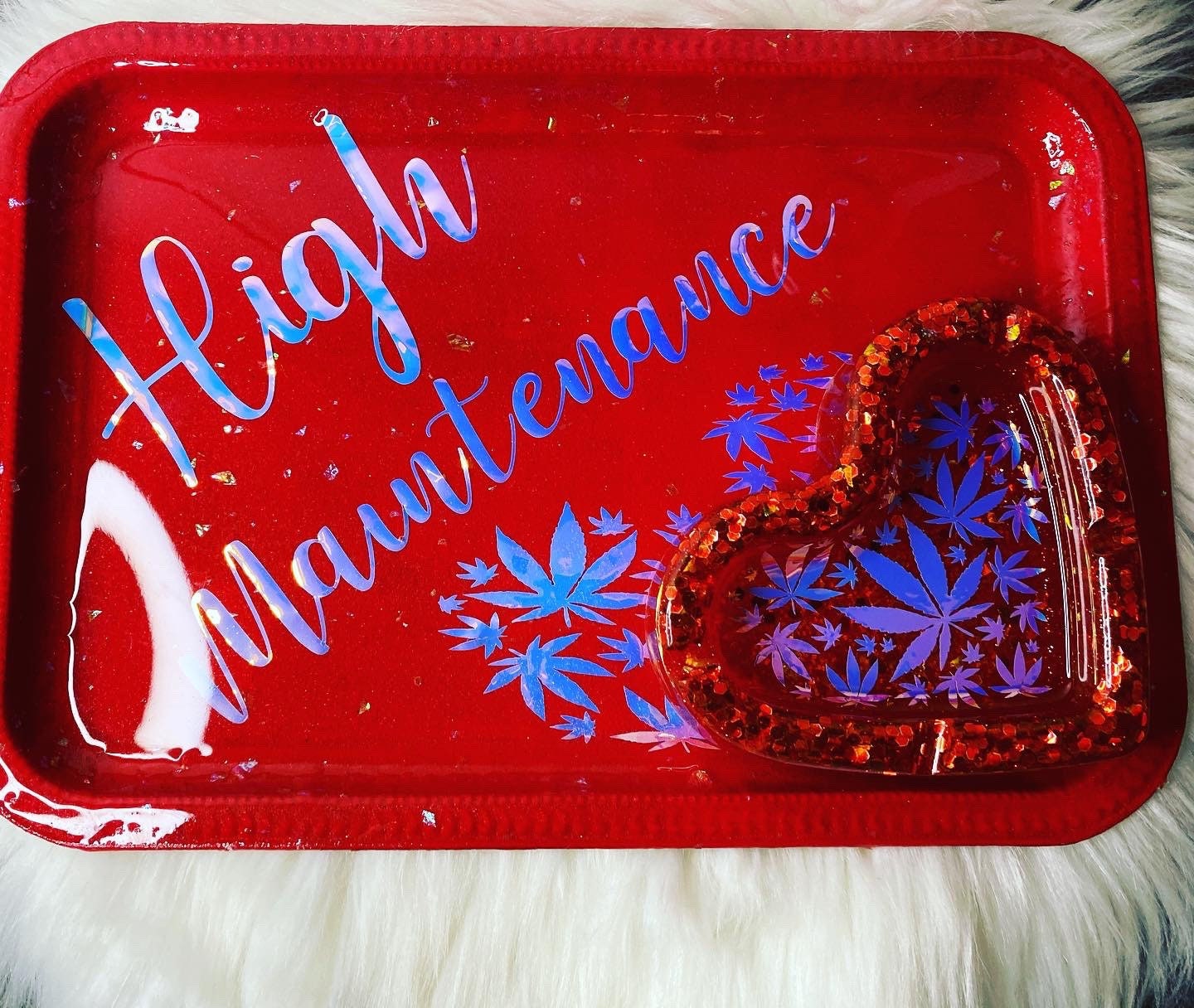 Rolling Tray & Ashtray Set Etsy