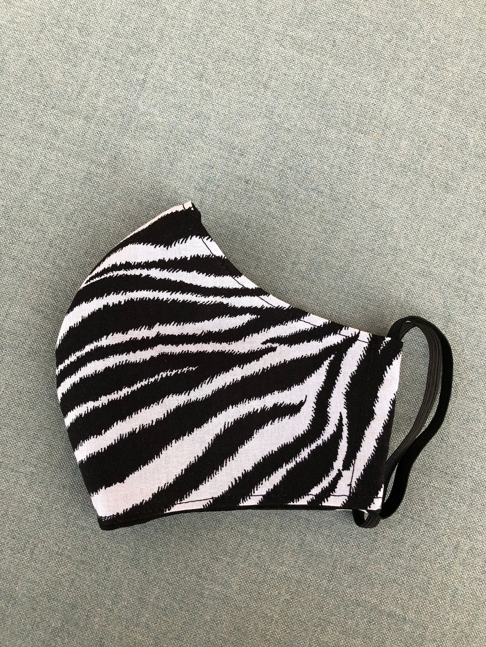 Face mask Zebra print Animal print 2 layers 100 Etsy