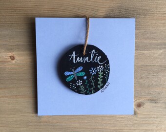 Auntie Birthday Card, Aunt Birthday Card, Art card for Auntie, Auntie Gift, Aunt Gift, Gift for an Auntie, Special Auntie Card, Love my Aunt