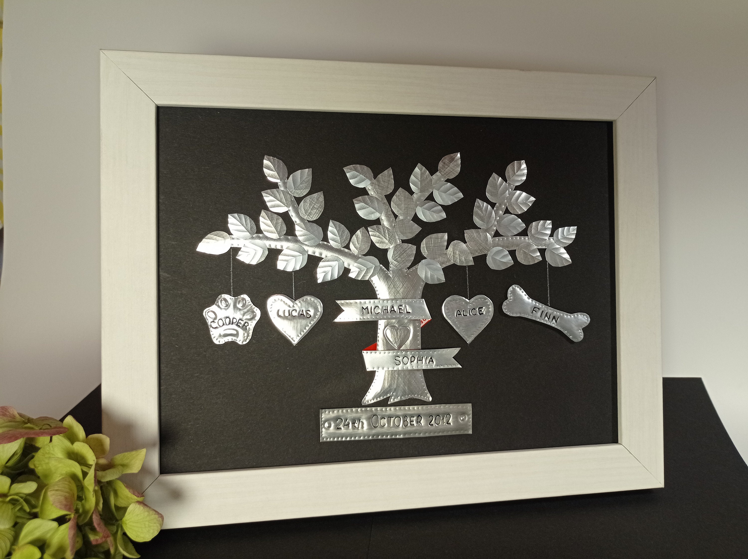 Aluminum Anniversary Gift 10 Year Wedding Anniversary Gift Etsy