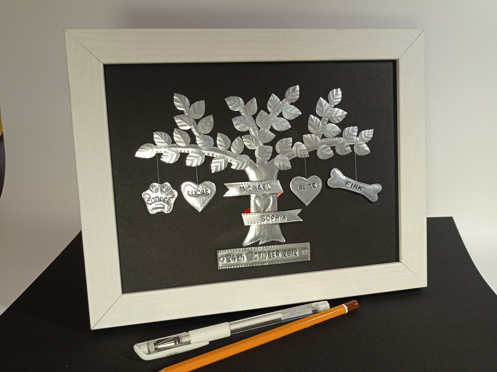 Aluminum Anniversary Gift 10 Year Wedding Anniversary Gift Etsy