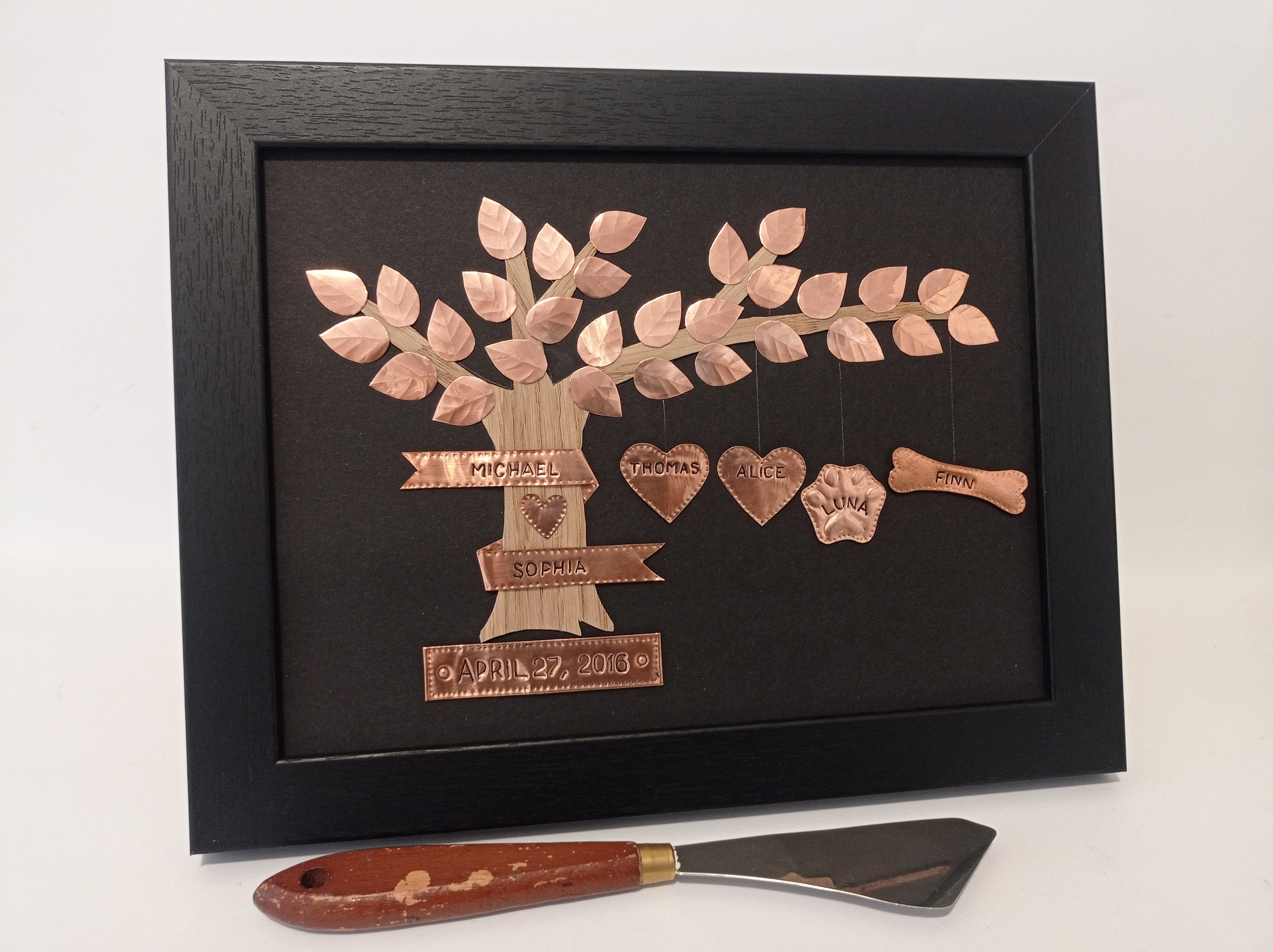Copper Wedding Gift Seventh Wedding Anniversary Gift 7th Etsy