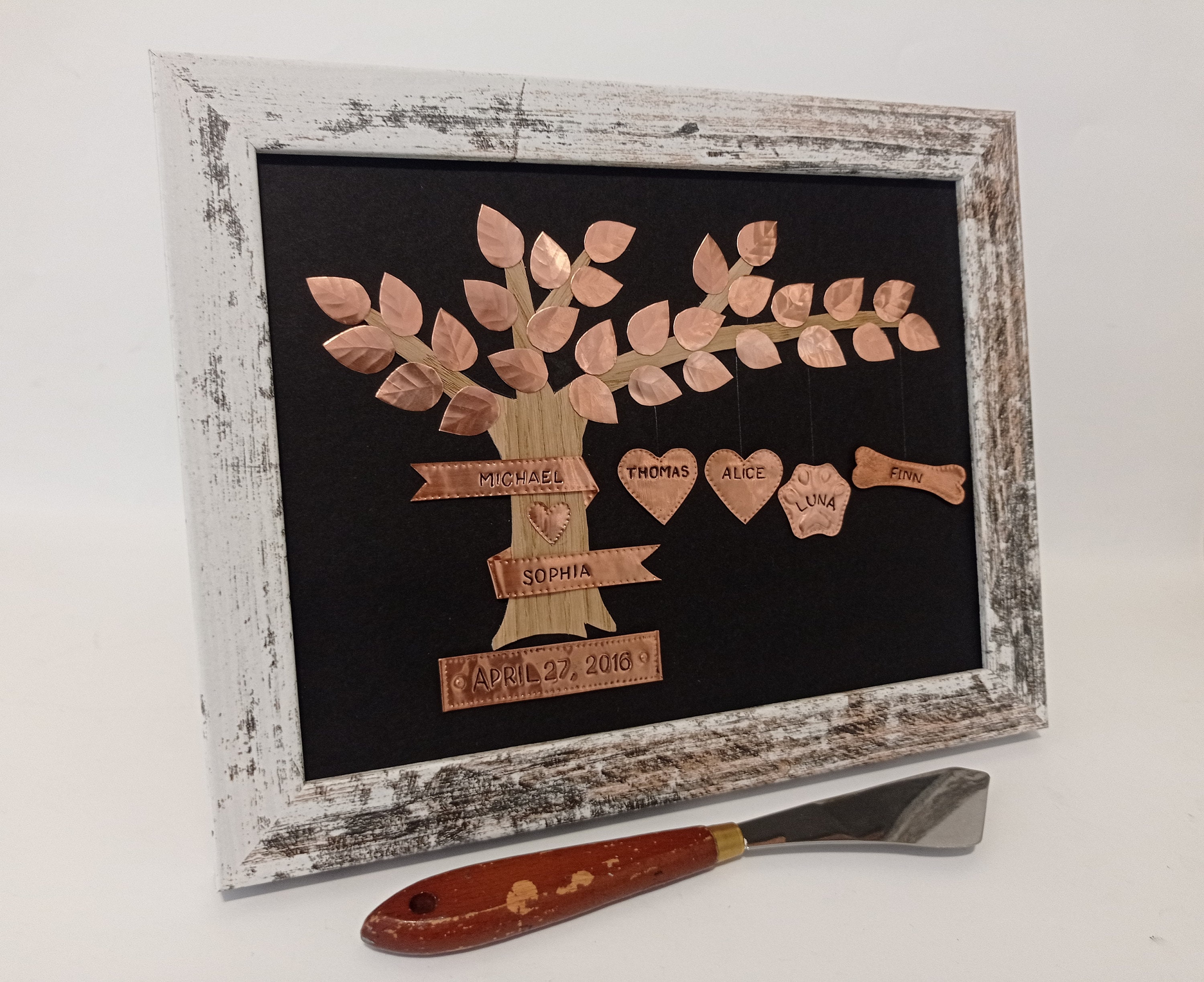 Copper Wedding Gift Seventh Wedding Anniversary Gift 7th Etsy