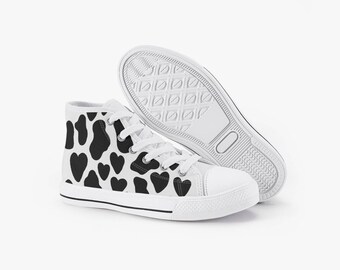 cow print converse