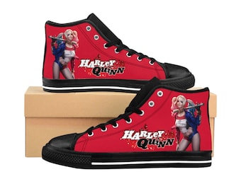 harley quinn converse high tops