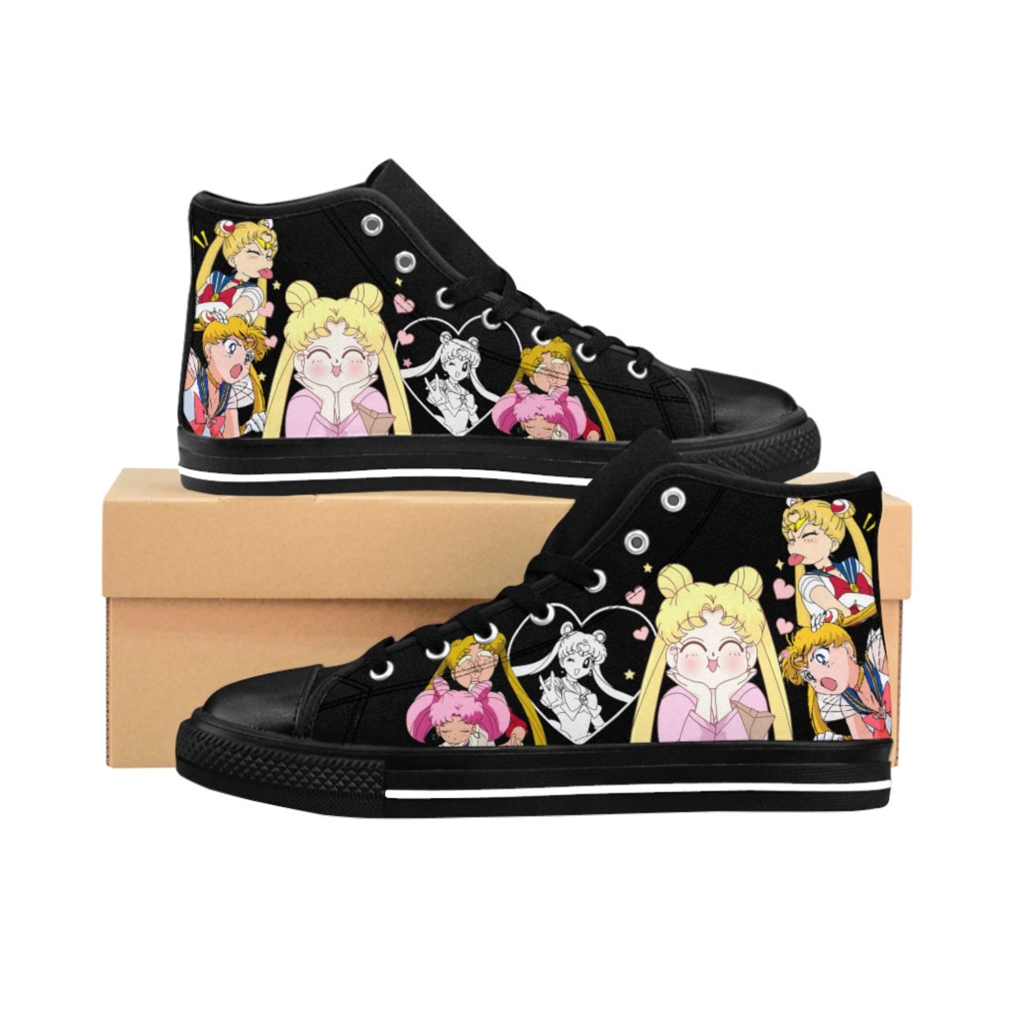 Women's Sailor Moon High-Top Sneakers