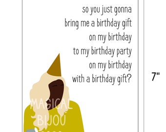 Tyler The Creator Igor Greeting Card Funny Card Birthday Card Card For Her