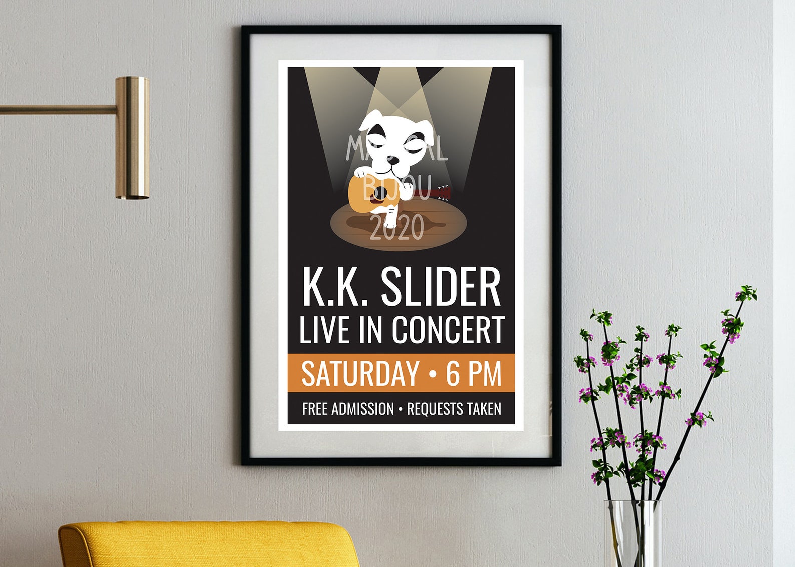 KK Slider Concert Poster 11x17 Art Print Etsy