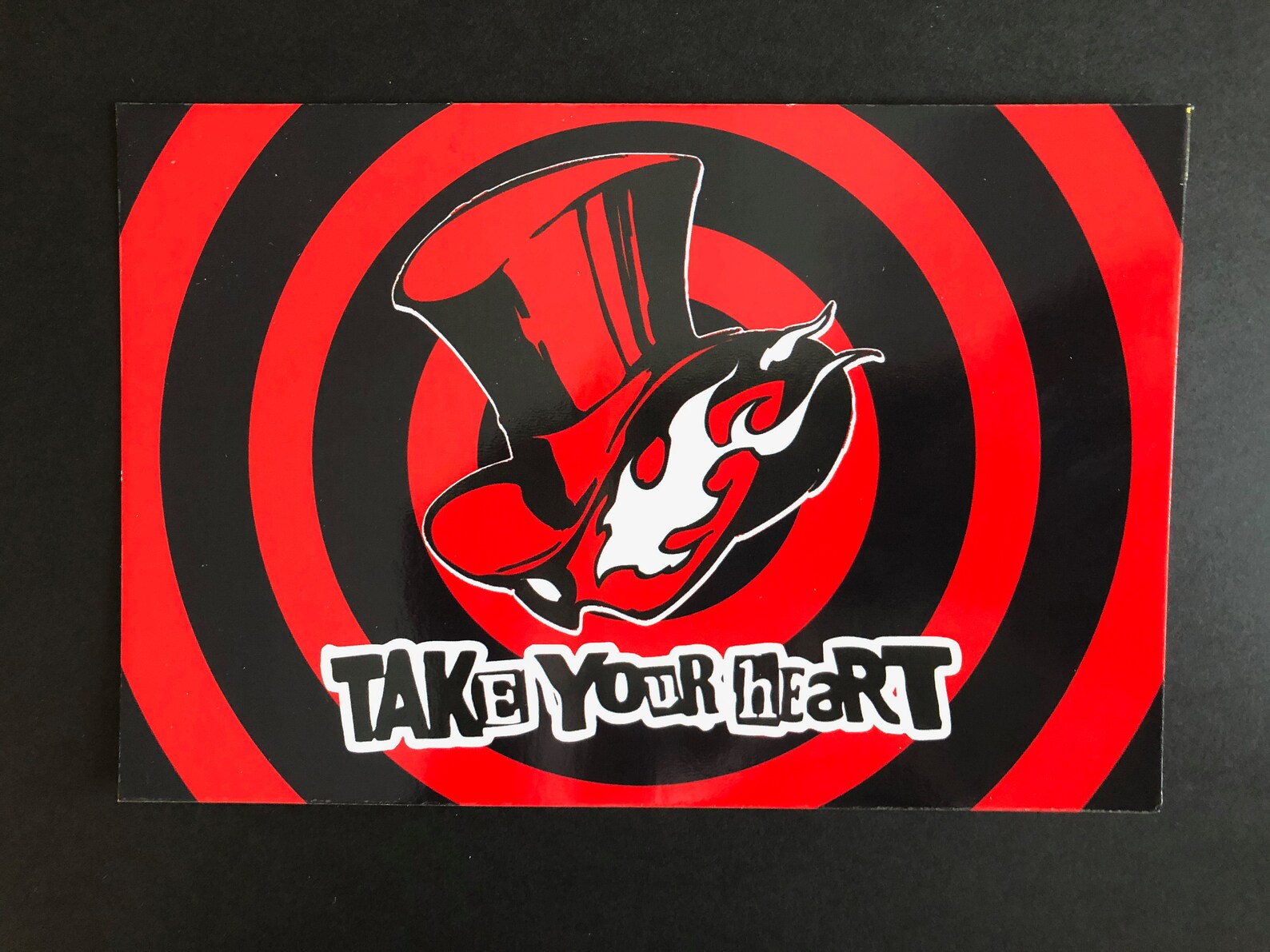 persona 5 custom calling card etsy