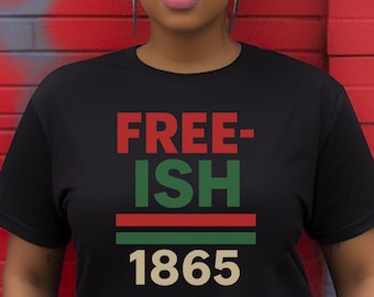 Junteenth-T-Shirt: Feiern Freiheit, Black-Owned Business, Unisex Fit