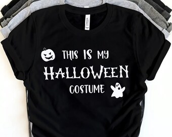 Questo è il mio costume di Halloween - T-shirt di Halloween - Maglietta divertente / Camicie di Halloween da donna