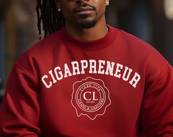 Camiseta para Amante de Charutos, Camiseta para Empreendedorismo e Vida de Cigarro, Camiseta para Marido Amante de Charutos