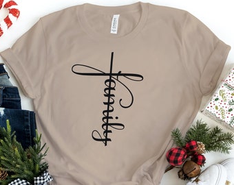 Family Shirt - Family Cross - Holiday Family Shirts - Group Shirts - Gifts