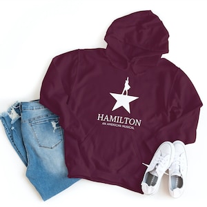 Hamilton Gifts Alexander Hamilton An American Musical Super Soft Hoodie Gift Ideas Broadway Lover - Unisex Hooded Sweatshirt