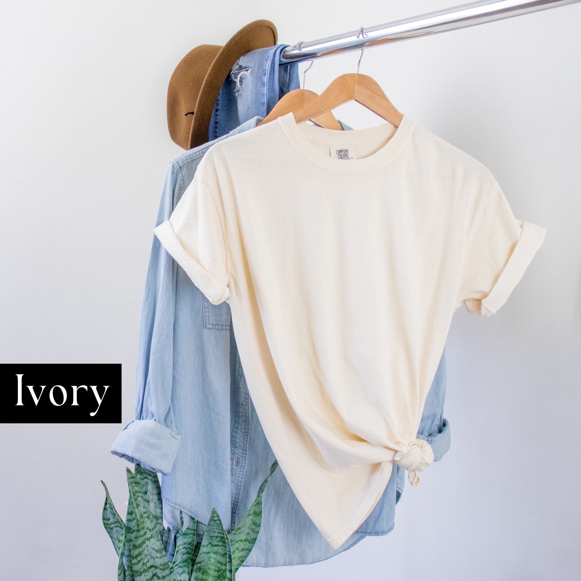 Chemise vierge Comfort Colors, sérigraphie, HTV, vinyle, broderie, CC 1717, chemise unisexe douce, t-shirt vierge DIY, ébauches de chemise