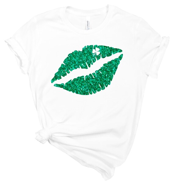 Kiss Me I'm Irish (lips) T-Shirt Kiss Me I'm Irish (lips) T-Shirt