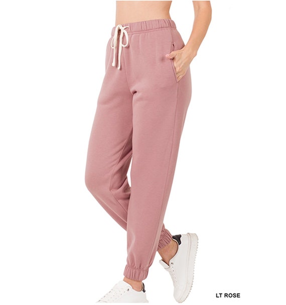 Pantalons de survêtement à coupe décontractée Jogger avec poches, pantalons  de survêtement confortables pour femmes, pantalons de jogging, taille à  cordon, taille plus disponible, automne -  France