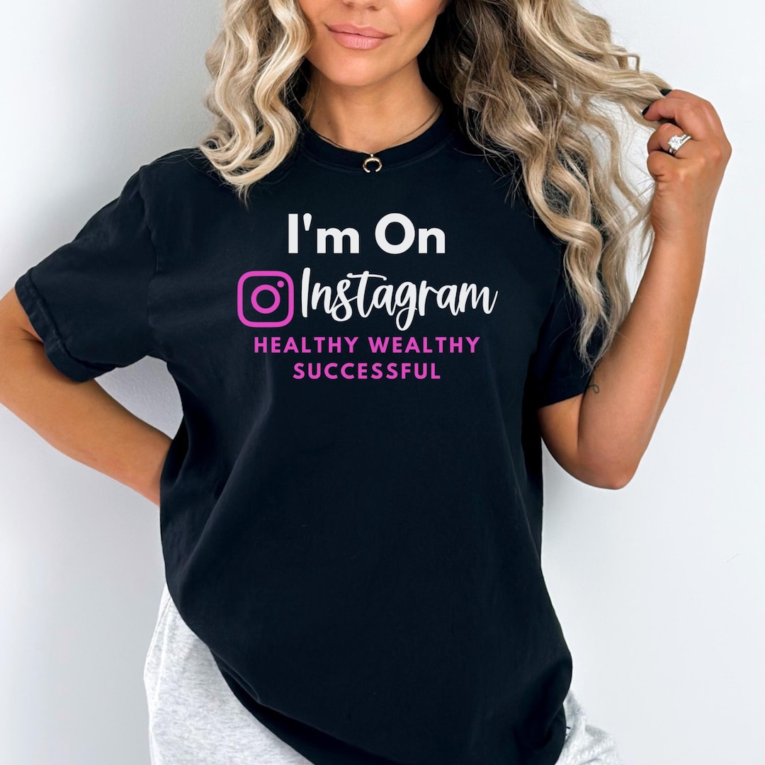 Camiseta de Instagram, camiseta de marketing de IG, camiseta
