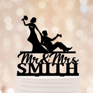 Gamer Wedding Cake Topper, Video game cake topper for wedding, Game Over Cake Topper, Bride Dragging Gamer, Gaming Wedding Topper, Toppers