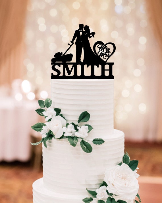 Tondeuse à gazon Cake Topper, Mr & Mrs Wedding cake toppers avec cœur,  Grass cutting topper, Gardener Topper, Bridal Couple Topper With Lawnmower  -  Canada
