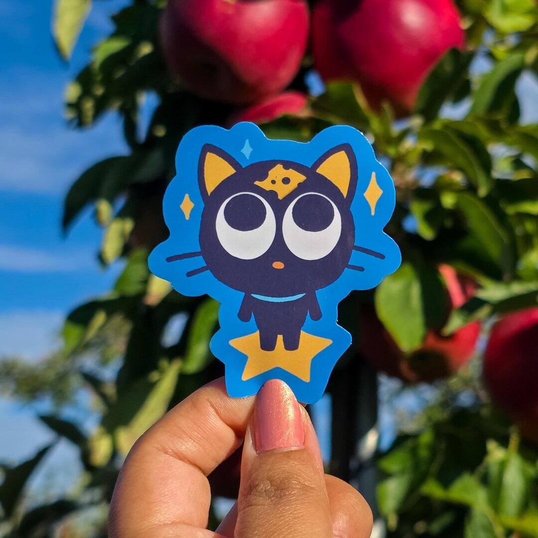Cheese Slap | Chococat Vinyl Sticker - Etsy