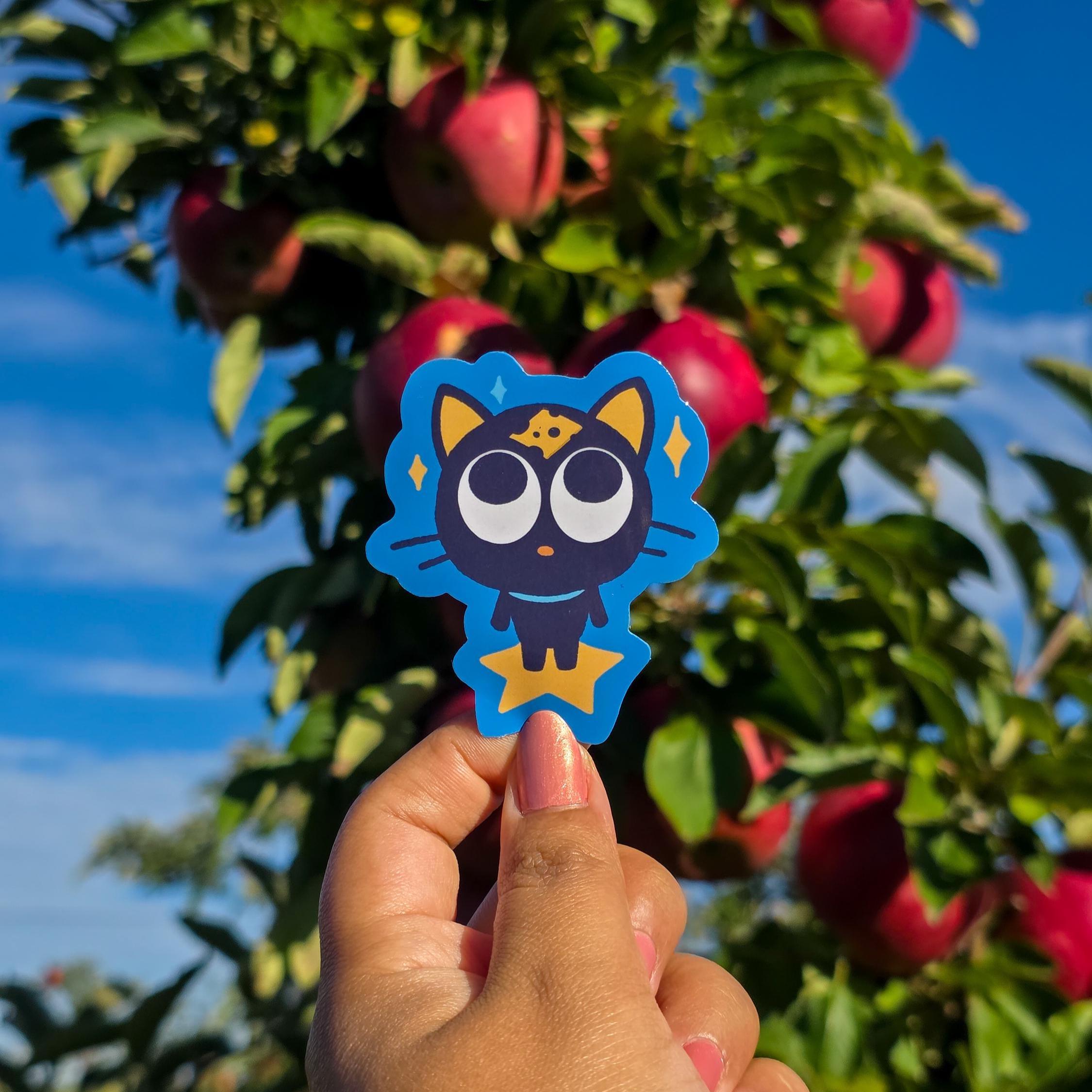 Cheese Slap | Chococat Vinyl Sticker - Etsy