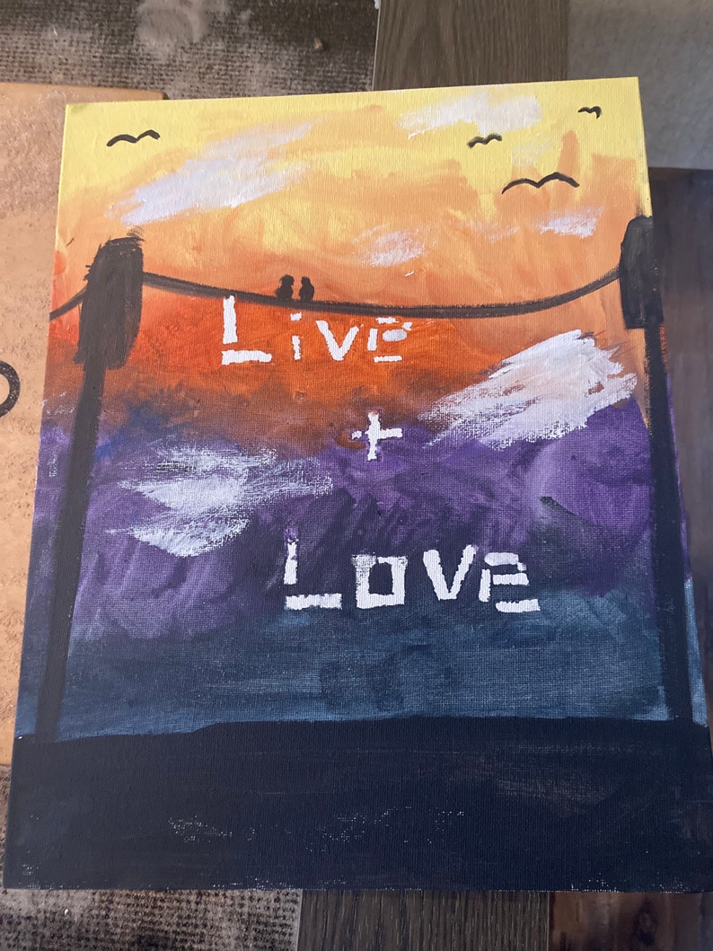 Love painting Live
