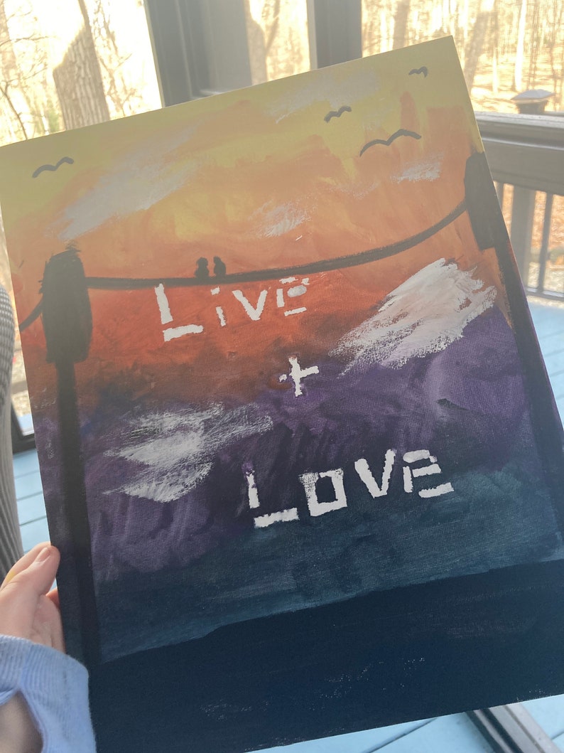 Love painting Live