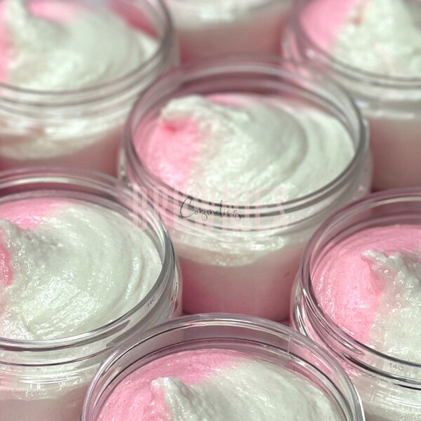 Strawberry ShortCake Foaming Sugar Scrub | Wholesale Whipped Sugar Scrub | Wholesale Body Scrub | Bulk Products