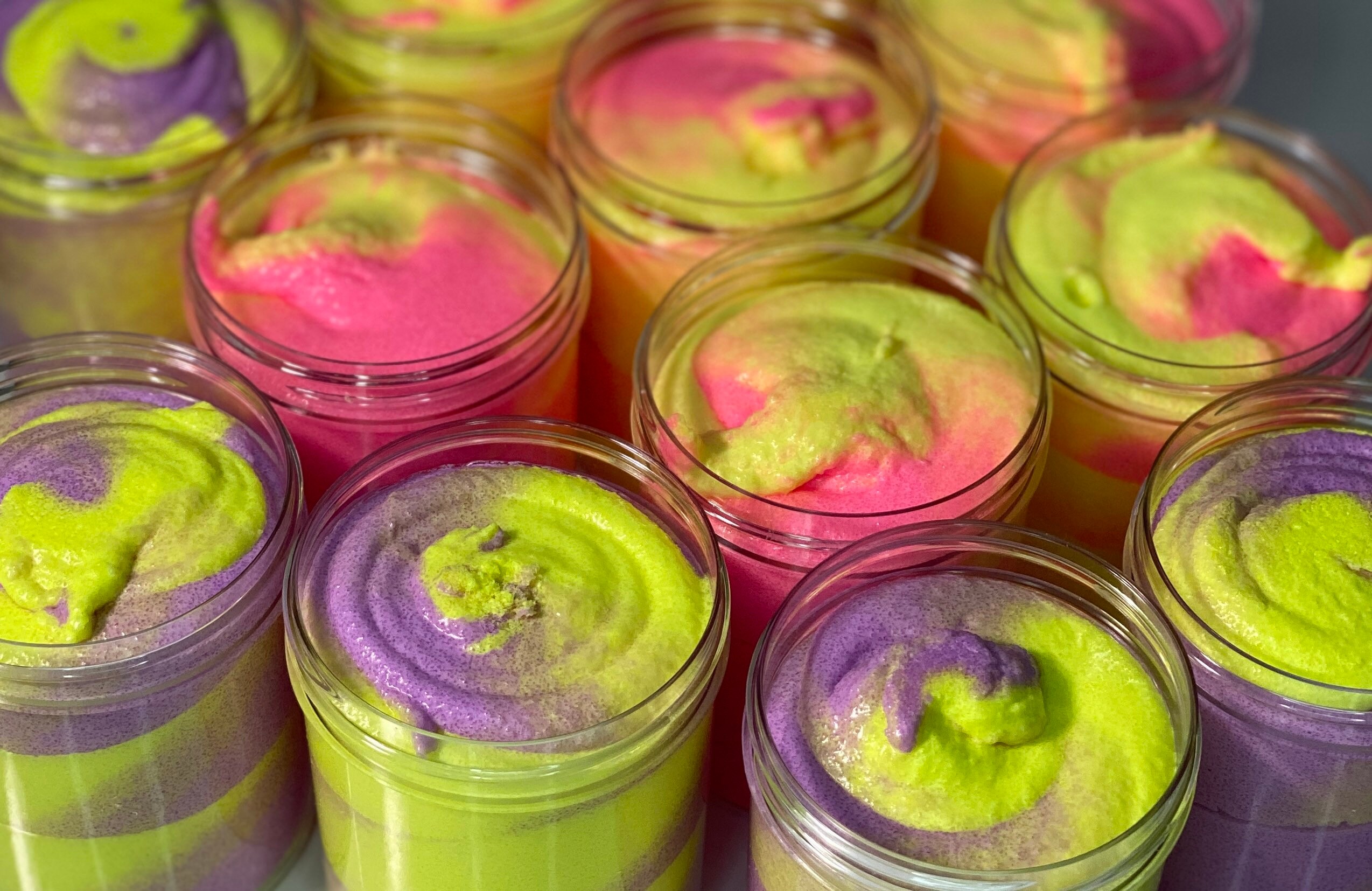 Foaming Sugar Scrub 4oz 10 Pack Wholesale No Label Etsy