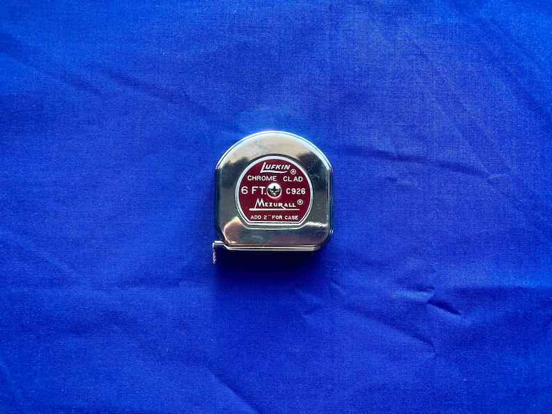 Vintage Lufkin Mezurall 6ft Measuring Tape