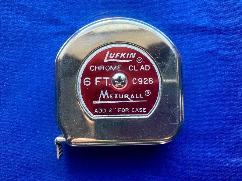Vintage Lufkin Mezurall 6ft Measuring Tape