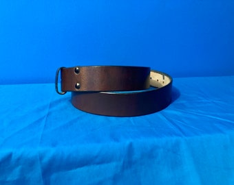 Brown Leather Belt
