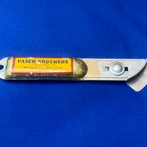 Vintage Pasch Brothers Utility Knife