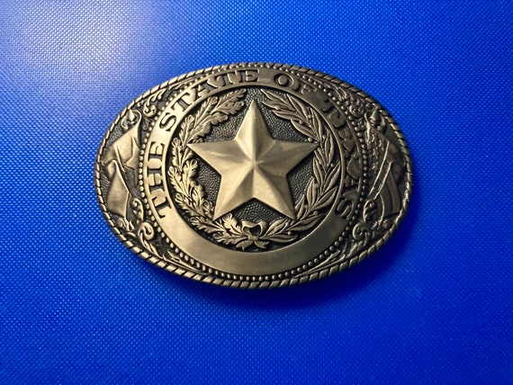 Tony Lama Texas Belt Buckle - image 9